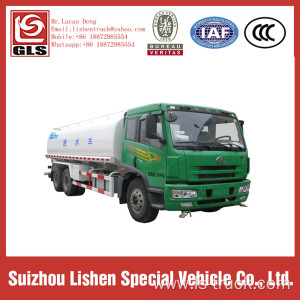 FAW 6*4 15 CBM Water Tank Truck